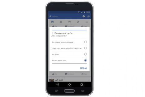 Si ves este mensaje en Facebook significa que intentan engañarte
