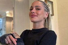 Tini y su versatilidad para los cambios de look, llega al verano con un total trenzas en su cabeza, que la hace lucir fresca y juvenil. Foto: Instagram @tinistoessel