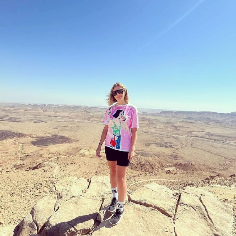 Mariana Levy, una mendocina que recide en tierra israelí en medio de los ataques Foto: INSTAGRAM