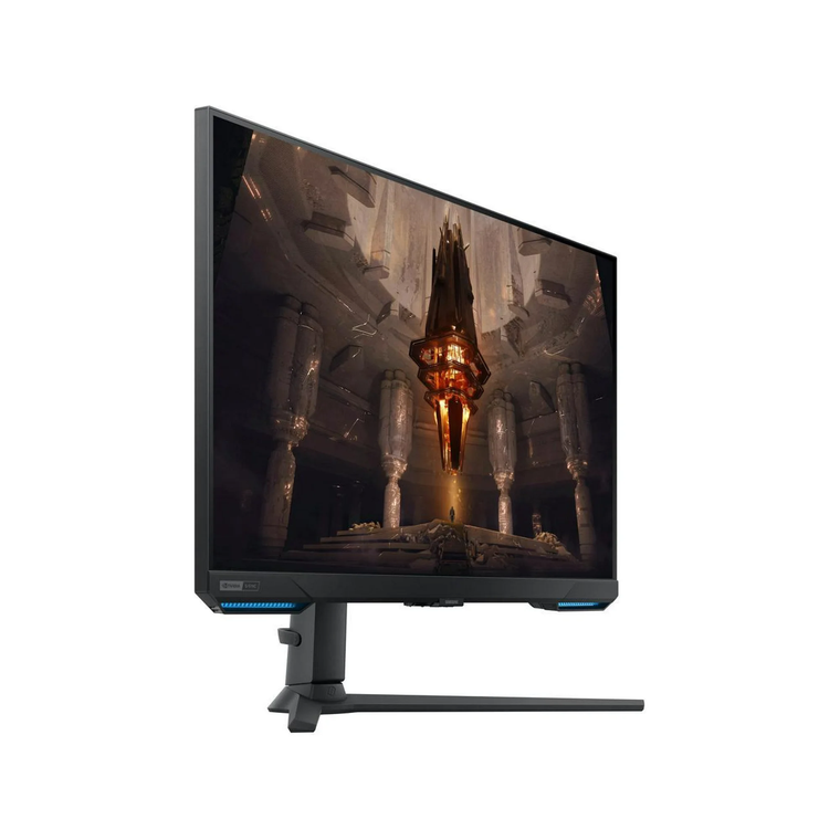 Este monitor de Samsung cuenta con una luz en la parte trasera que te ayuda a sumergirte dentro del videojuego. Este monitor de Samsung cuenta con una luz en la parte trasera que te ayuda a sumergirte dentro del videojuego. 