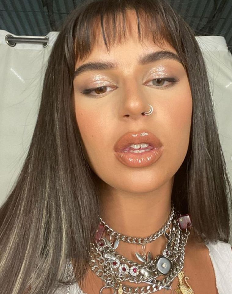 Nathy Peluso lució sus curvas en Tik Tok bailando bachata Foto: Archivo