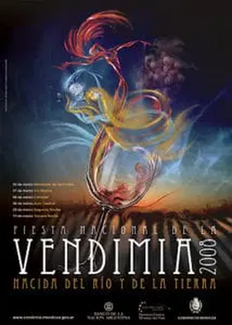 La imagen promocional de la Vendimia del 2008. La imagen promocional de la Vendimia del 2008.