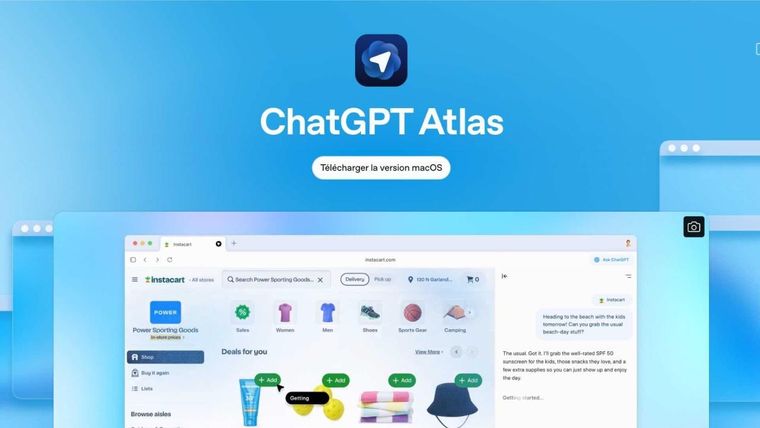 Atlas: el navegador de ChatGPT que compite con Google.
