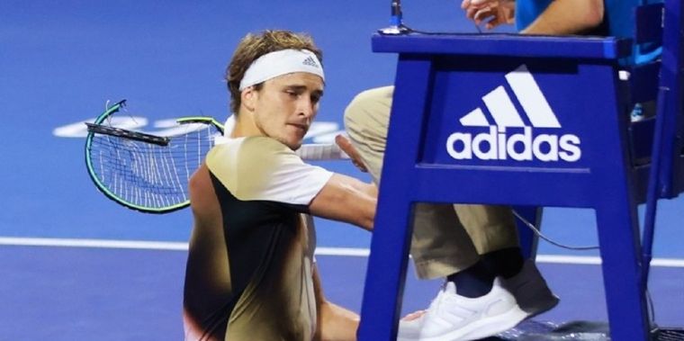 El alemán fue sancionado por la ATP. Foto: @laaficion