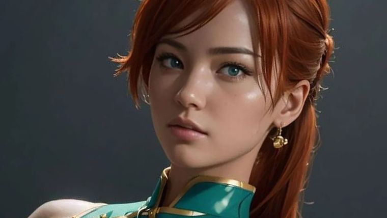 Así se vería el personaje de este anime según la IA Foto: Instagram