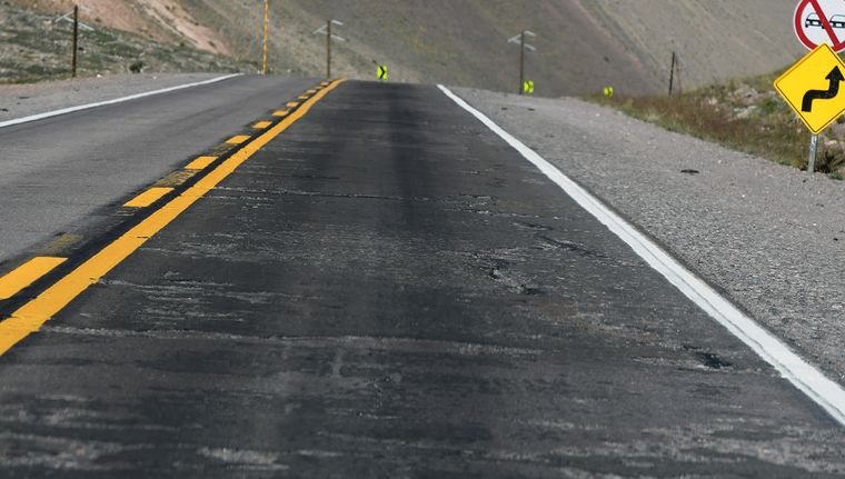La ruta 7 está en estado deplorable.&nbsp;