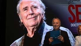 Joan Manuel Serrat recibió el Honoris Causa en Mendoza