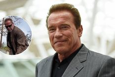Arnold Schwarzenegger se puso a reparar las calles de su barrio en California. Arnold Schwarzenegger se puso a reparar las calles de su barrio en California.