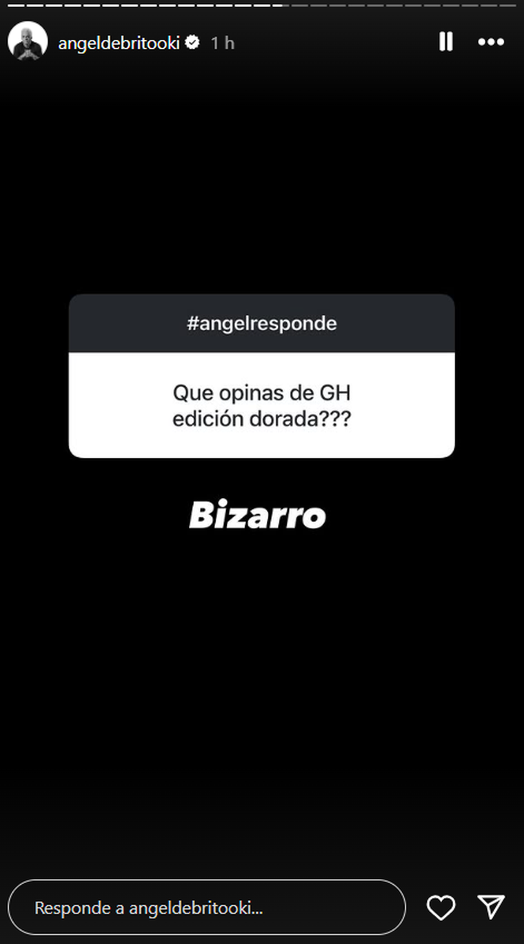 Ángel de Brito tildó de Ángel de Brito tildó de