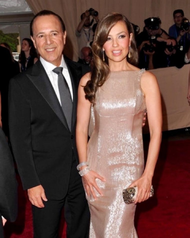 Thalía y Tommy Mottola llevan casados más de veinte años