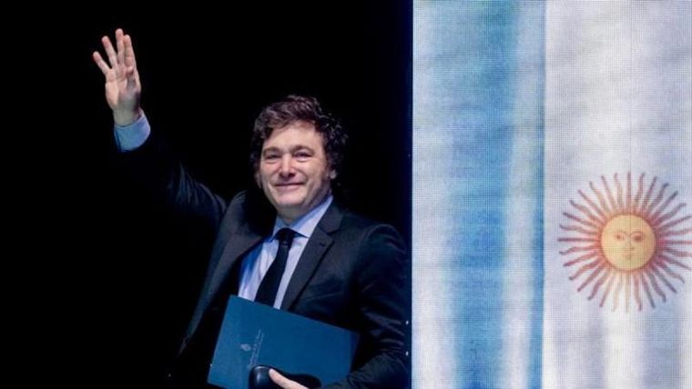 Javier Milei ha mostrado un dominio político sorprendente en su primer año de gestión. Foto: Getty Images