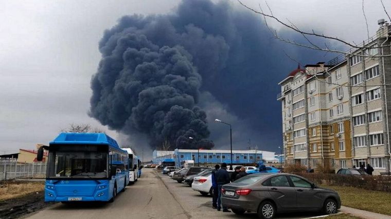 Bélgorod ataque La ciudad de Bélgorod, en Rusia, ha sufrido importantes ataques. Foto: ApstreamOnLine.