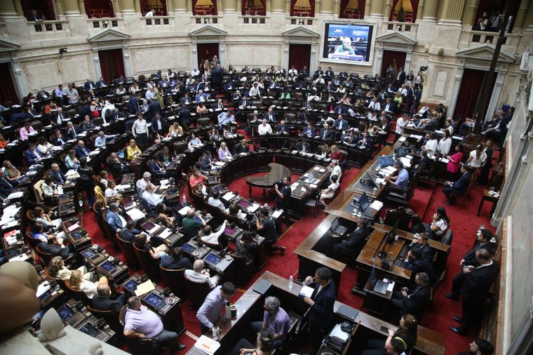 La Cámara de Diputados de la Nación Foto: Noticias Argentinas