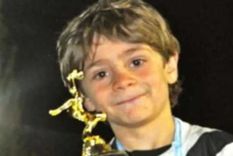 Octavio Feriozzi, el niño que murió tras ser electrocutado en Maipú.&nbsp;