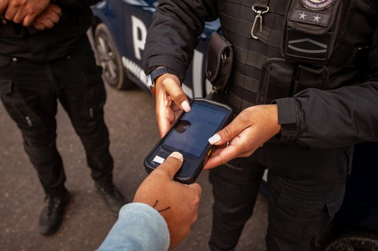 Seis personas fueron detenidas tras un operativo de saturación en la Ciudad de Mendoza Foto: NA