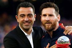 ¿reculo? xavi explico por que dijo que la vuelta de messi al barcelona depende 99% de el