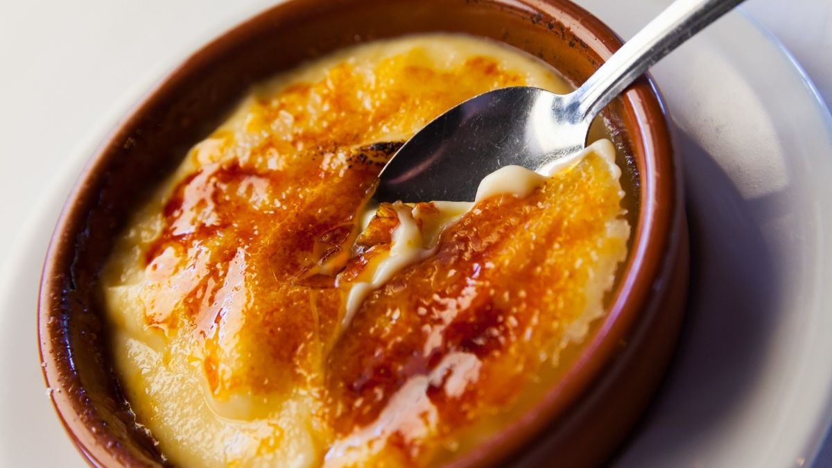 La receta del postre perfecto existe y es esta, de crema catalana