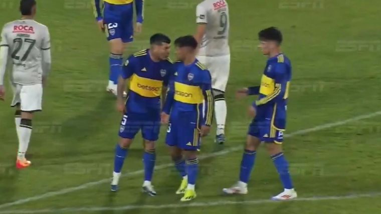 Medel y Delgado cara a cara. Foto: Captura Video