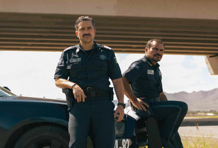 Alfonso Herrera y Noé Hernández en La Captura. Alfonso Herrera y Noé Hernández en La Captura. 