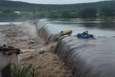 video: fuertes tormentas derrumbaron una represa en brasil