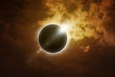 El fenómeno se producirá minutos antes de las 16 de este sábado Foto: Shutterstock