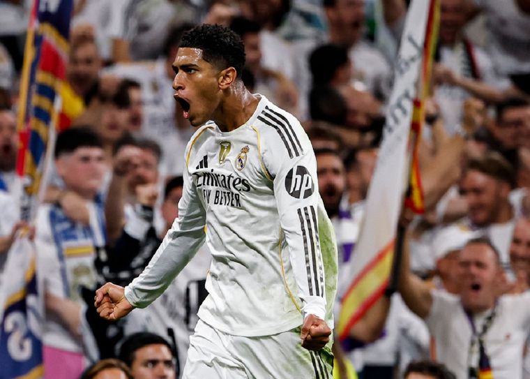 Con gol de Bellingham, Real Madrid le ganó a Juventus 1 a 0.