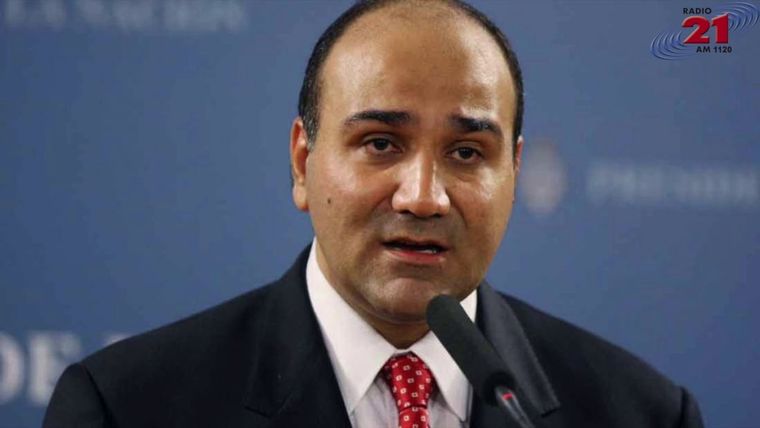 Juan Manzur, candidato a vicegobernador de la fórmula del Frente de Todos. Foto: Foto: Youtube