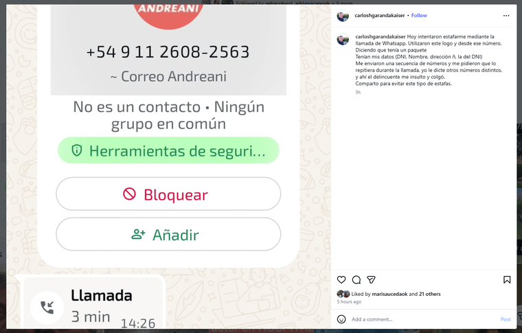 Un ex titular de la cartera de Seguridad de Mendoza estuvo a punto de caer en una nueva modalidad de estafas virtuales. Su advertencia.
