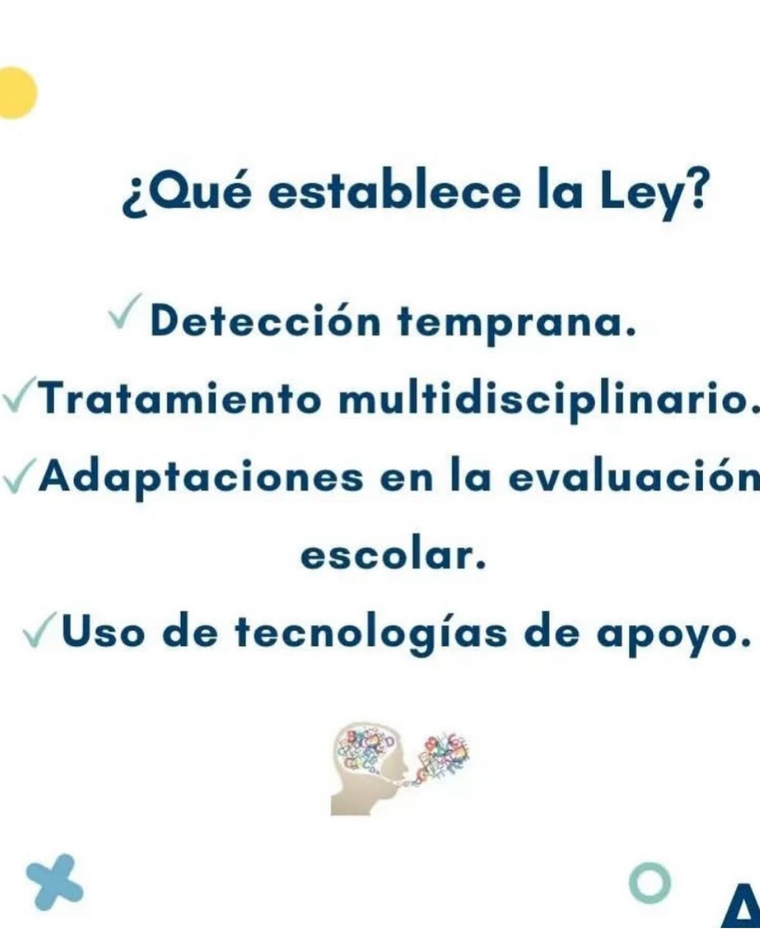 También compartió que establece esta ley También compartió que establece esta ley