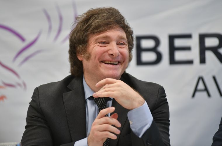 Milei llega a Mendoza a 10 días del balotaje Foto: NA