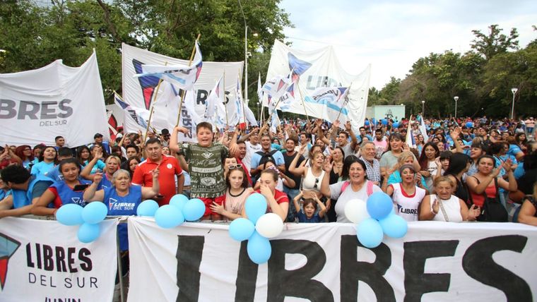 El Movimiento Libres del Sur es un partido político que se identifica con el nacionalismo de izquierda. Foto: Maximiliano Ríos / MDZ