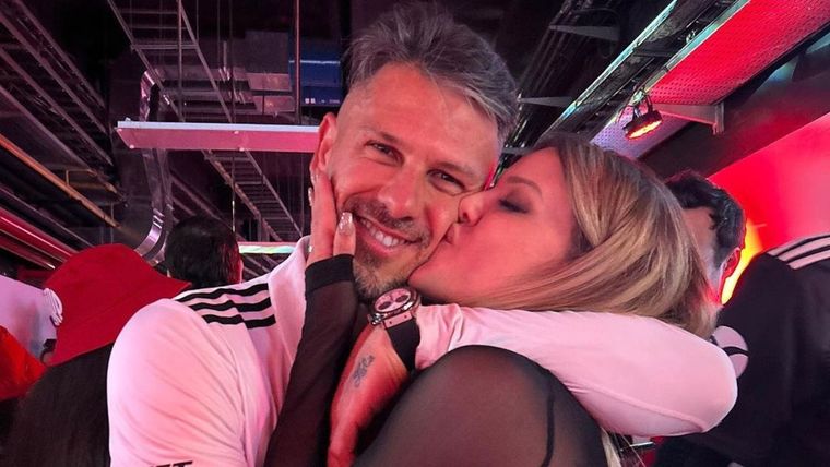 El posteo de Evangelina tras el anuncio de River. Foto: Instagram @evangelinaanderson