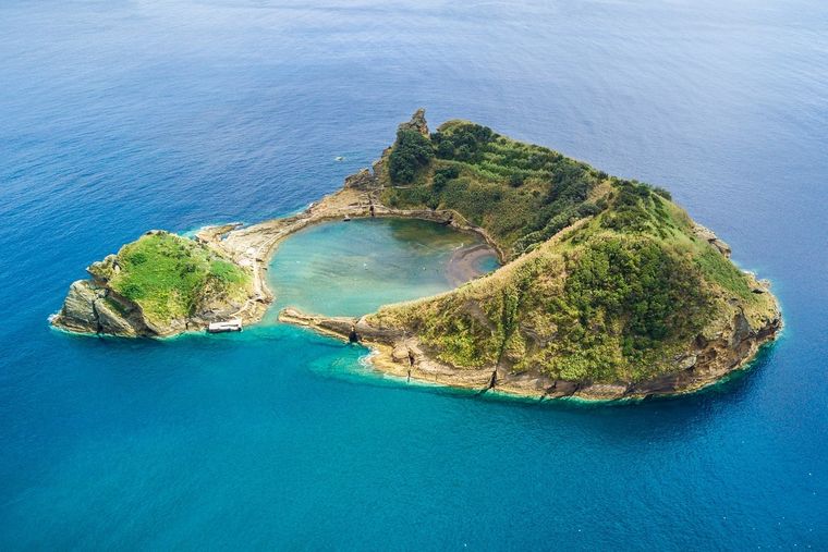 Este paraíso natural se encuentra en Las Azores Foto: shutterstock