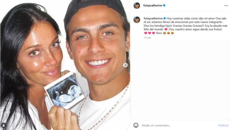 El posteo de Catherine Fulop en el día de la confirmación pública. Créditos: Archivo MDZ El posteo de Catherine Fulop en el día de la confirmación pública. Créditos: Archivo MDZ