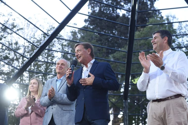 Suarez habló sobre la obra pública en Mendoza Foto: Gobierno