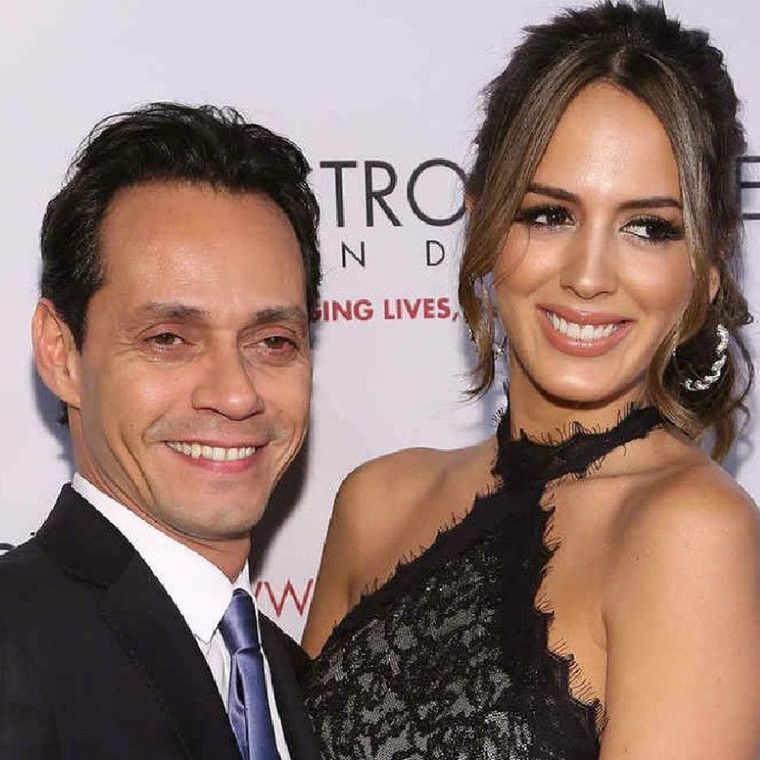 Shannon de Lima junto a su exesposo Marc Anthony
