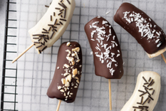 Bananas con chocolate Foto: Shutterstock