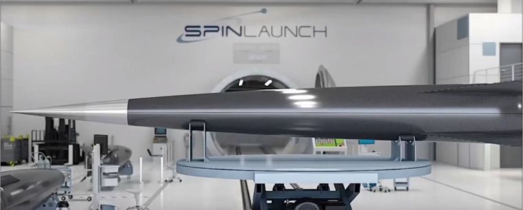 Los lanzamientos de SpinLaunch utilizan energía cinética y pondrán satélites en órbita con menos carga de combustible Foto: SpinLaunch