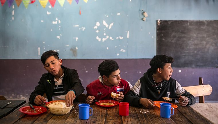 En Mendoza asisten alrededor de 26.000 personas a comedores y merenderos Foto: DPA