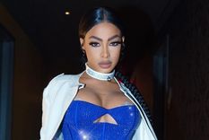 Yailin la más viral llevó a su hijita Cattleya a su primere evento social.