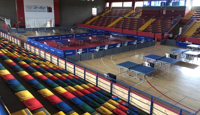 Ya está todo listo en el Polimeni. Foto: Gentileza