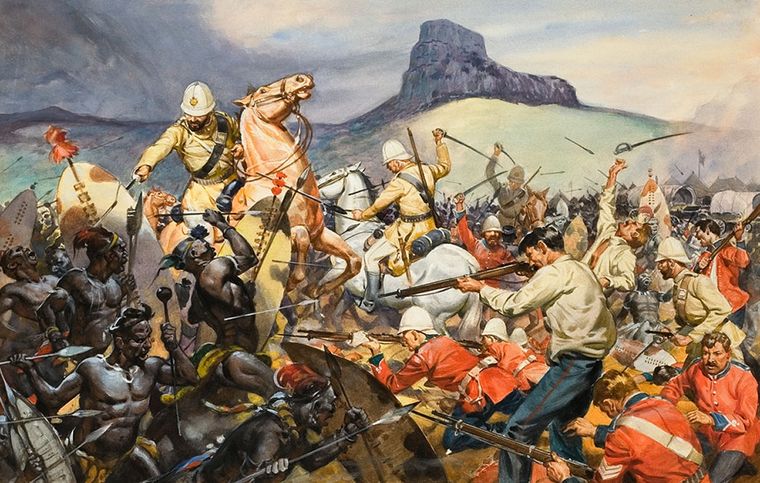 Batalla de Isandlwana Foto: Gentileza