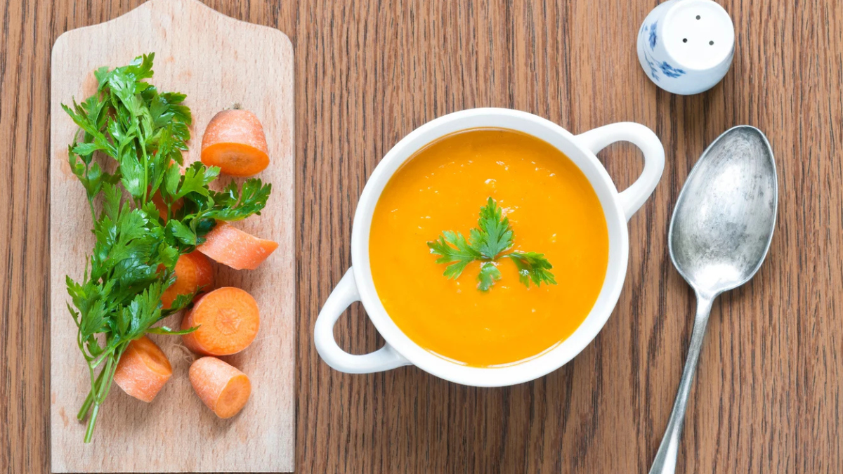 Receta de crema de zanahoria fría casera para un verano livíano y refrescante