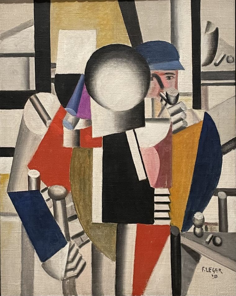 Fernand Leger, “Los tres camaradas”, 1920 Fernand Leger, “Los tres camaradas”, 1920