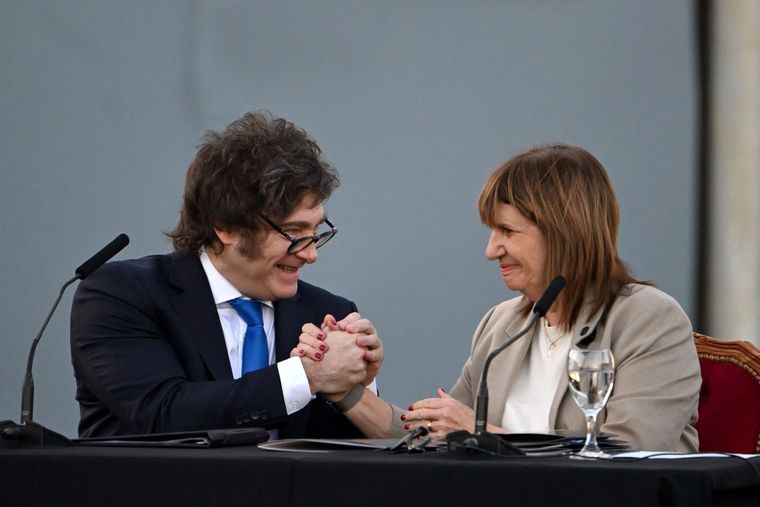 Javier Milei habló de una posible fórmula con Patricia Bullrich