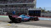 Franco Colapinto durante la FP3 en Barcelona.