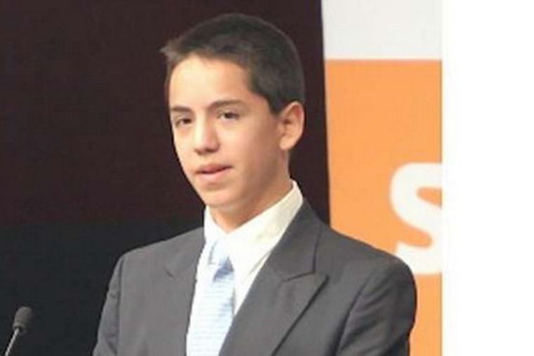Andrew Almazán Anaya, de 16 años.