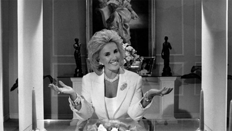 Uno de los primeros programas de Mirtha. Uno de los primeros programas de Mirtha.