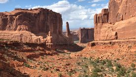 Sierra de Las Quijadas es uno de los atractivos naturales más sorprendentes de Argentina Foto: Shutterstock