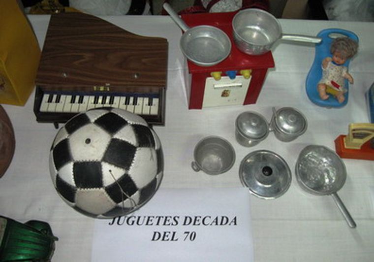 Juguetes de la década del ´70. Foto: Eliana Drajer